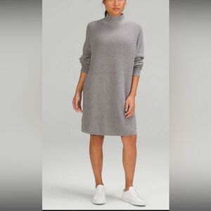 Lululemon Merino Wool Blend Sweater Dress